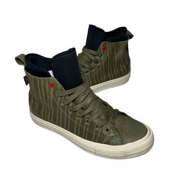 Men’s Green Converse waterproof sneakers size 9 - Picture 3 of 6